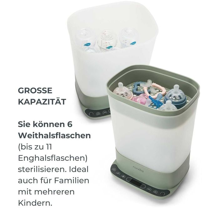 Стерилизатор и Сушилня за шишета Nuvita 1088 (с HEPA филтър)