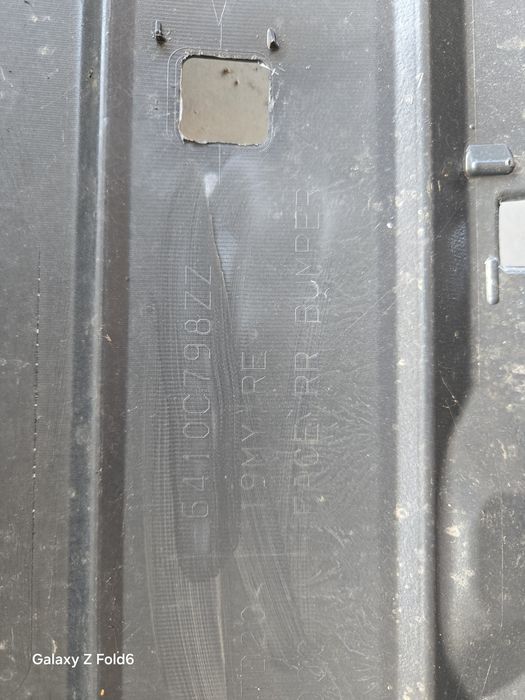 Мицубиши Аутлендар 2016-2019 задна броня/Mitsubishi outlander