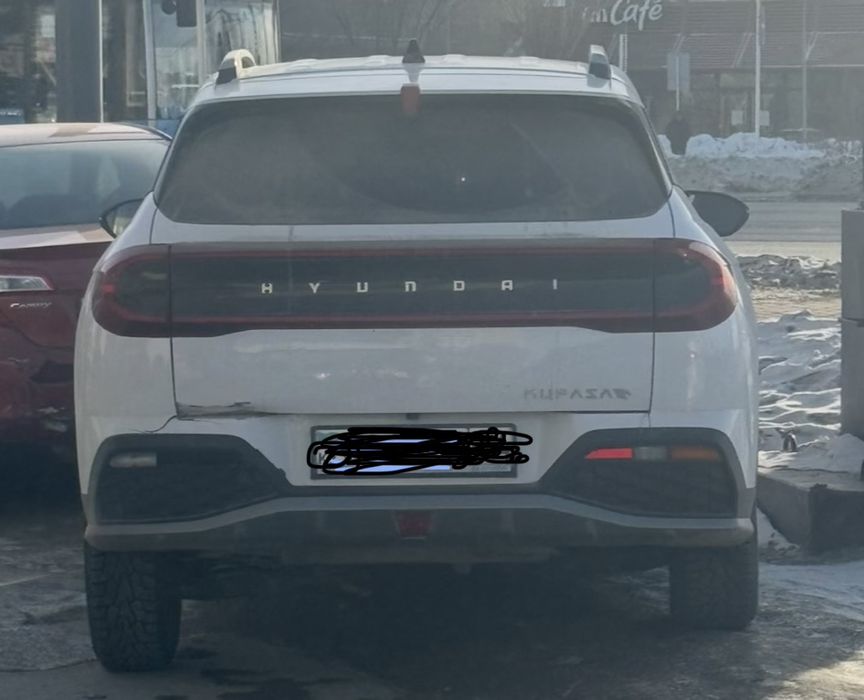 Задний бампер Hyundai Mufasa