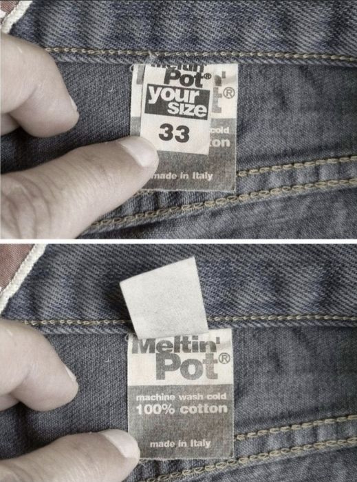 Pantaloni Blugi / Denim Meltin' Pot Italia, Barbati - W33