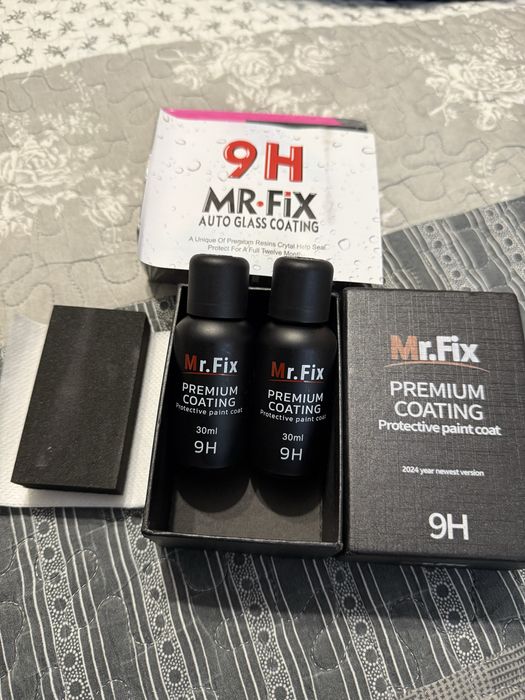 Kit Tratament ceramic 9H Mr Fix, auto/moto/ panouri solare etc