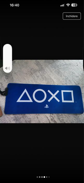Mouse pad xxl Playstation light up