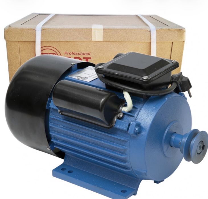 Motor electric monofazic 220V 1.1/1.5/2.2/3/4/5 KW 1500/3000 rpm Garantie bobinaj 100% cupru carcasa fonta