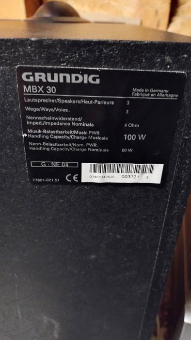 Boxe hifi grundig