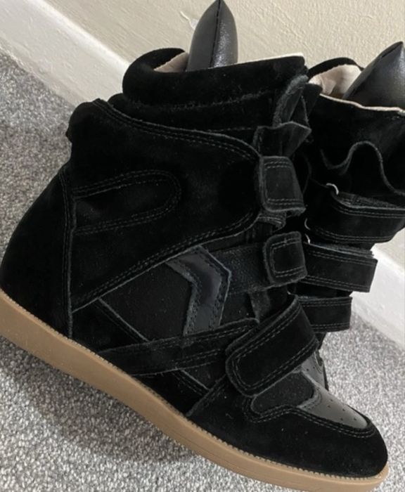 Adidasi ghete Isabel Marant Bekett marime 38 39 37 negru Golden Goose