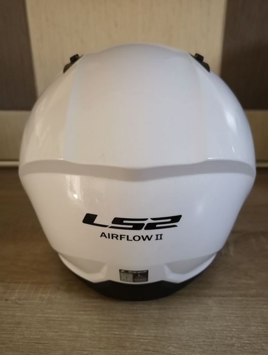 Casca Moto LS2, OF616 Airflow II, Policarbonat, Alb, L 59-60 cm