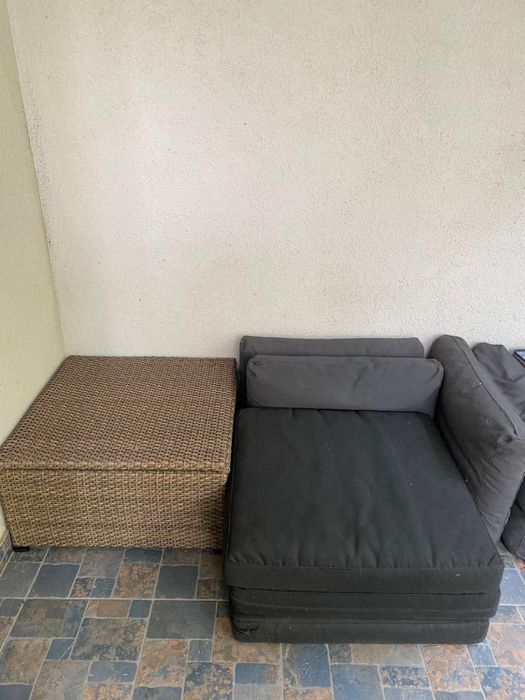 Vand canapea de exterior 4 piese de la Ikea