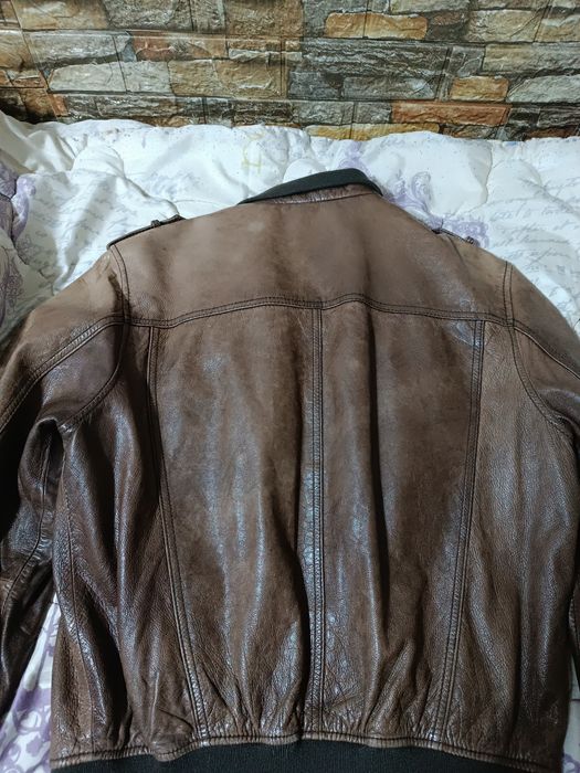 Geacă piele naturala vintage Jake*s ,mărimea M.