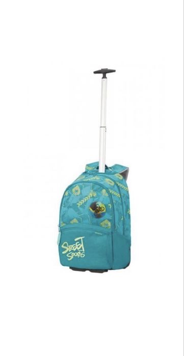 Samsonite Ученическа раница на колела - Color Funtime - синя