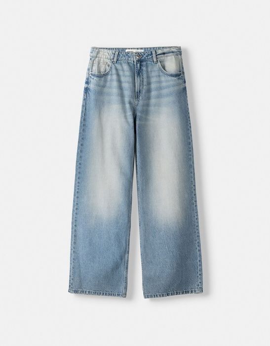 Blugi largi Bershka