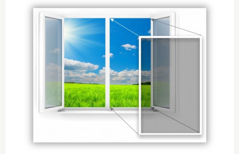 Москитные сетки . Плиссе