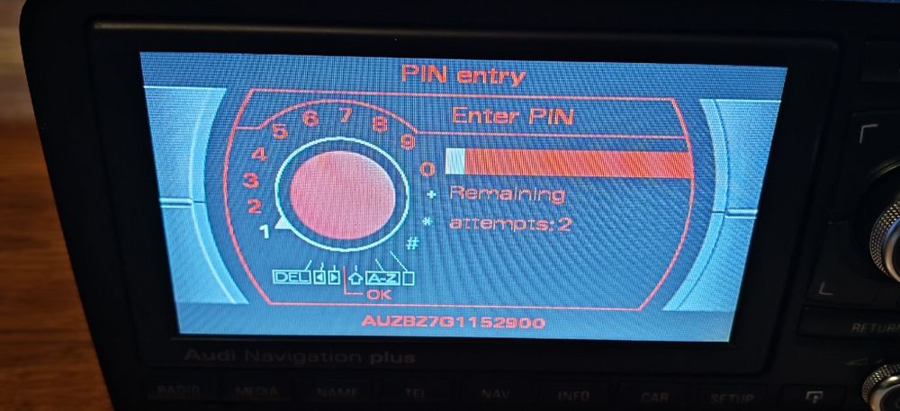 Navigație RNSE Audi A3