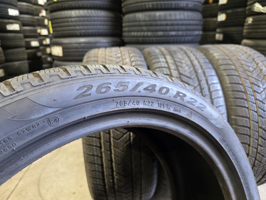 265/40/22 PIRELLI 4бр