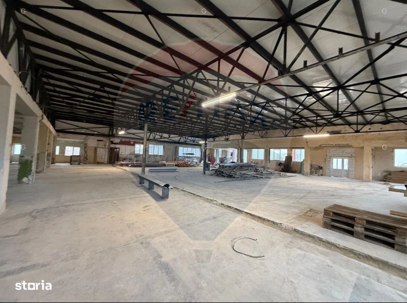 Spațiu industrial in proximitatea DN1-Avrig-Inchiriere