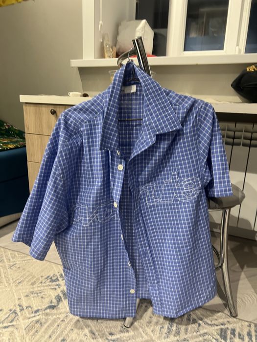 Рубашка BERSHKA в клетку