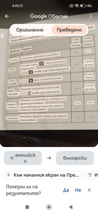 Шпионски очила с камера