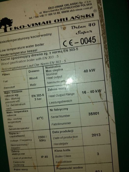 Centrala Orlanski 40kw