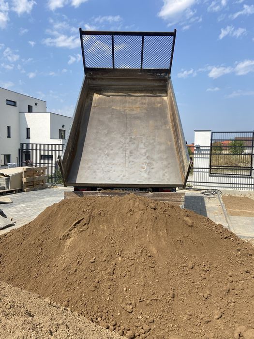 Nisip, Amestec pentru beton, Piatra sparta concasata, Pamant.