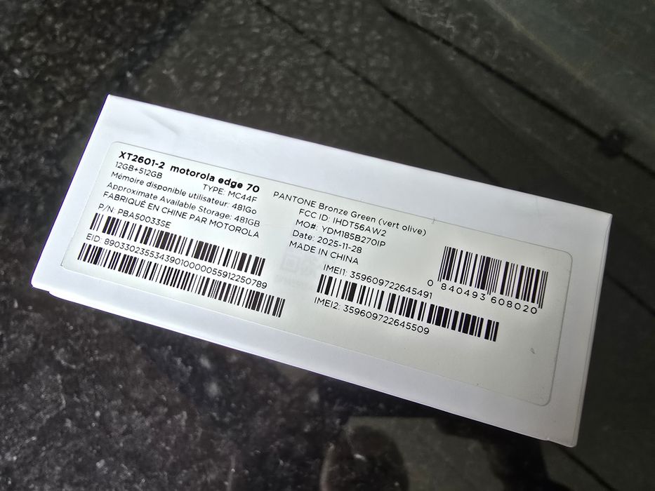 Vand Motorola Edge 70