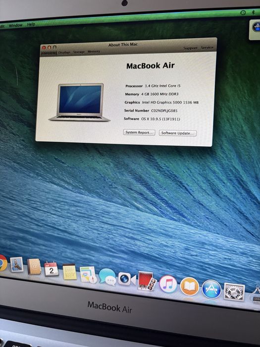 Macbook Air 13 Гаранция 12м Уникален