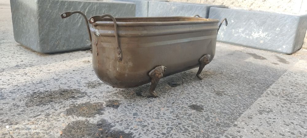 Кашпa меден бронзов месингов съд