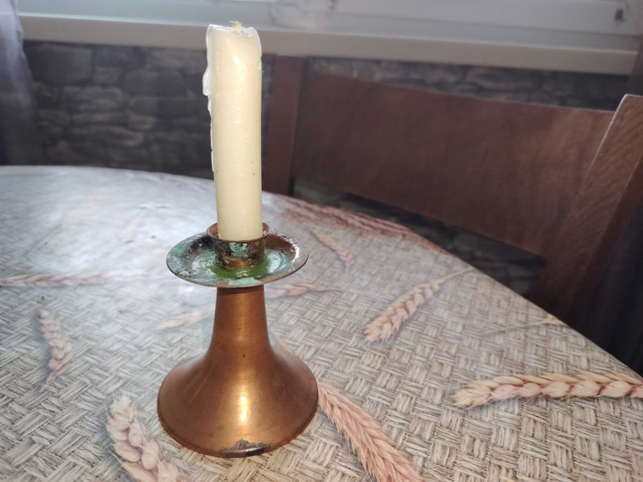 Меден свещник от края на 19 век.