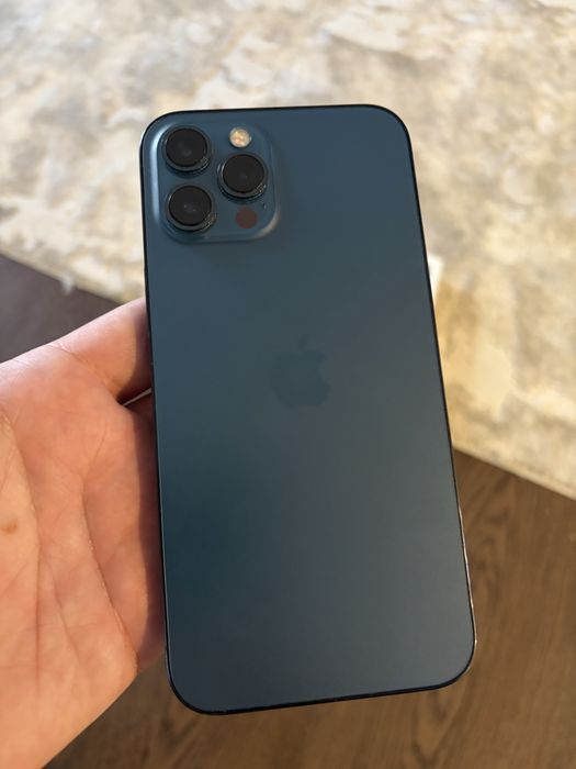 Iphone 12 pro max pacific blue , albastru
