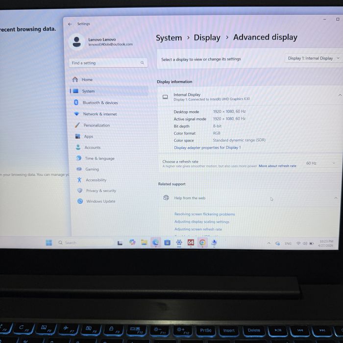 Lenovo IdeaPad Gaming L340/15,6” IPS/i5-9300H/GTX 1050/8GB/256GB NVMe+1TB