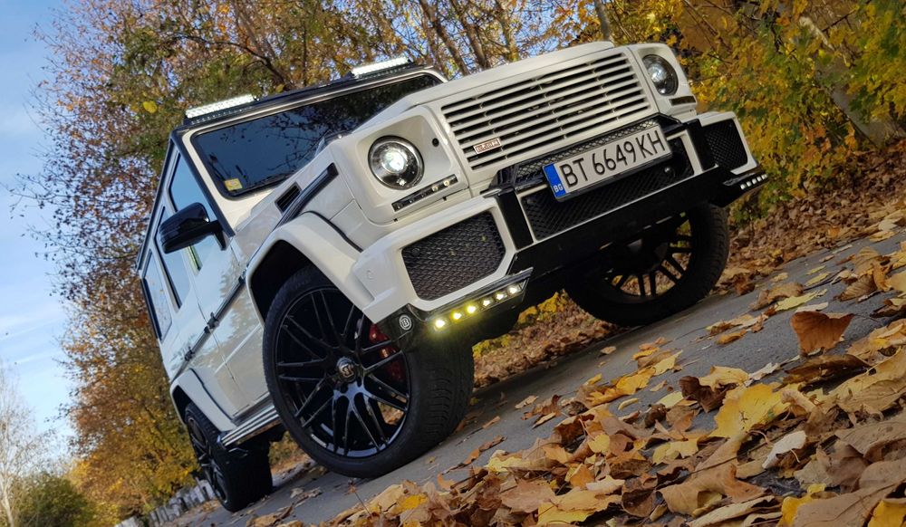 Карбон спойлер таван Mercedes G-class W463