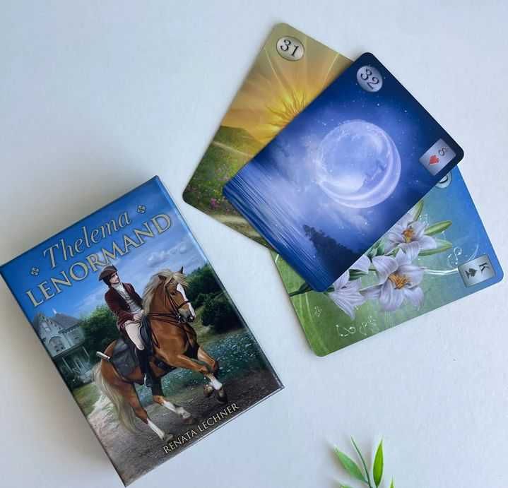 Thelema Lenormand carti tarot -  +cadou Placa pendul - Astrologie