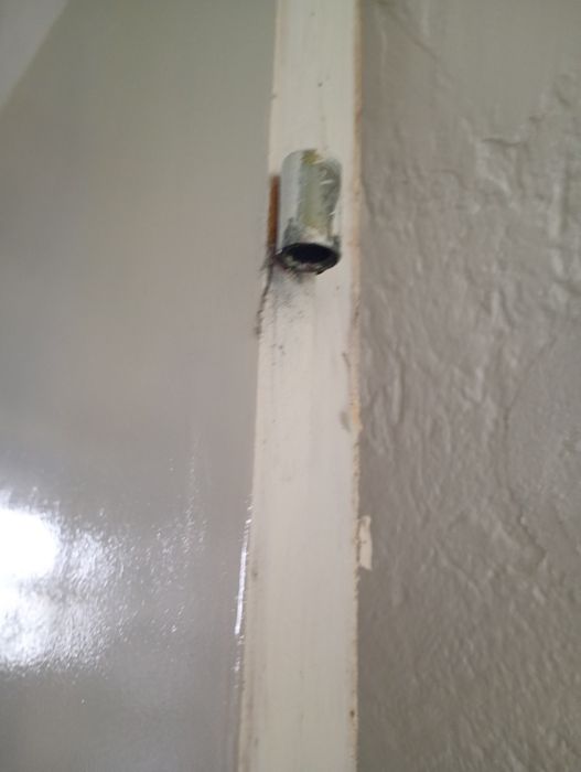 Фазерна врата с три части от касата: една долна и две странични