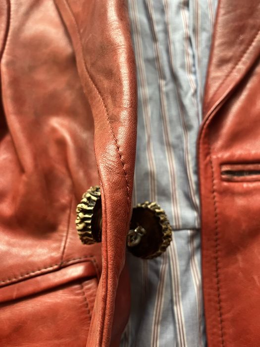 DSQUARED2 : Made in ITALY Яке естествена кожа  размер S/M Оригинал