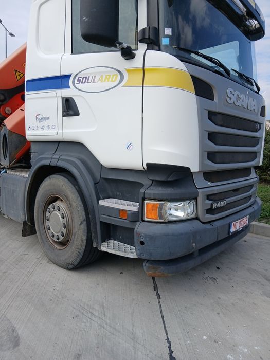 Camion Scania 6x4 cu Macara ,Cap tractor 6x4 SCHIMB