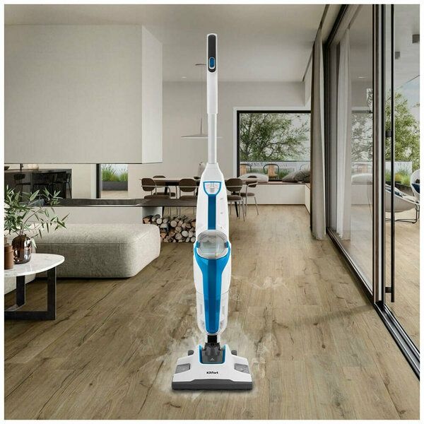 Вертикальный паровой пылесос «2 в 1» Kitfort KT-556