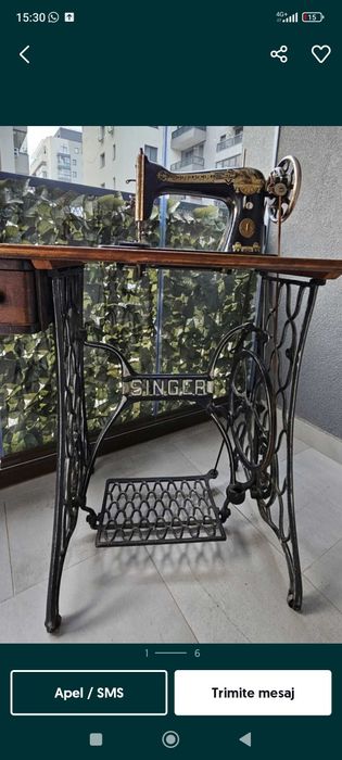 Mașina de cusut Singer seria Y