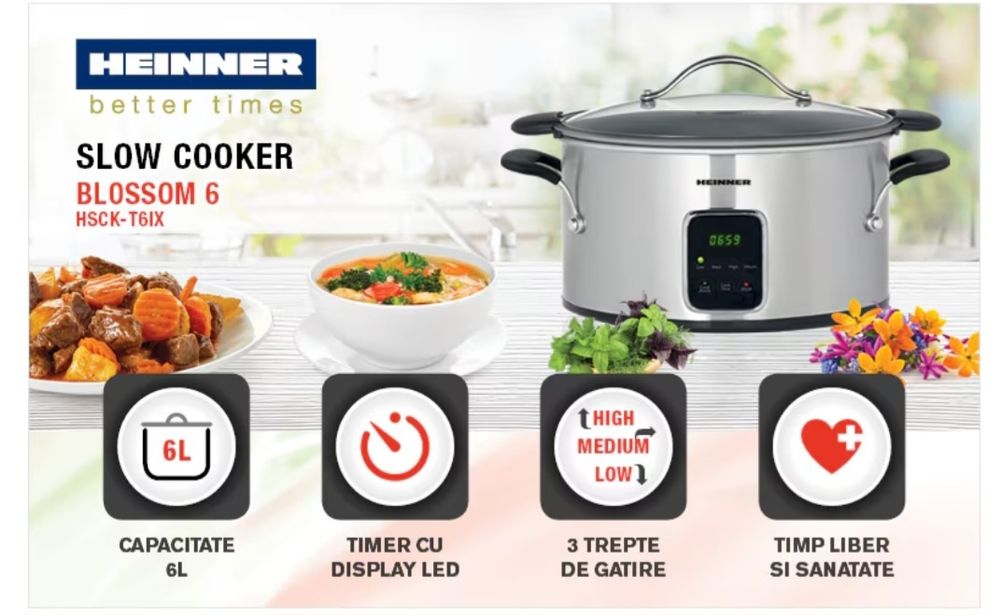 Slow cooker Heinner