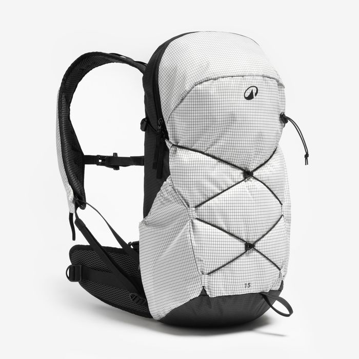 Rucsac de drumeție Mh500 Light 15l Alb - produs resigilat Decathlon