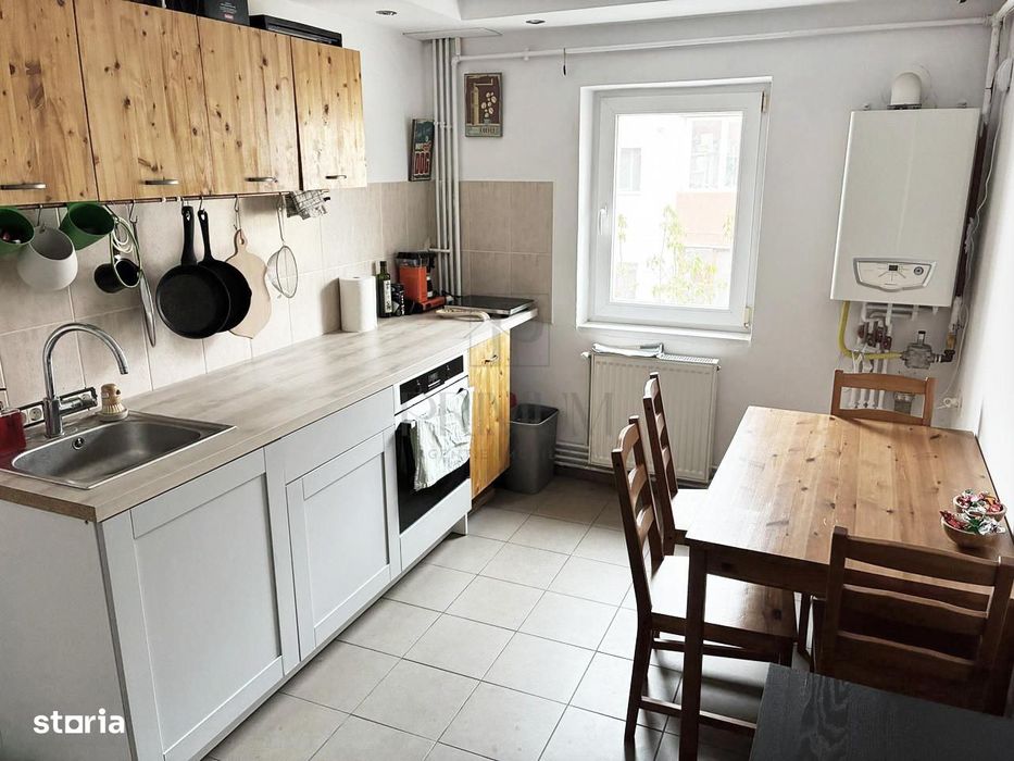 Buziasului-Aem | 3 Cam | Anvelopat | Renovat | Centrala | Mobilat - Ut