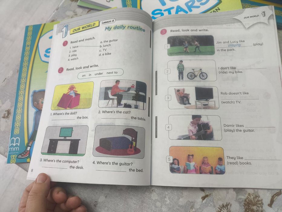 Рабочая тетрадь English, 4 класс