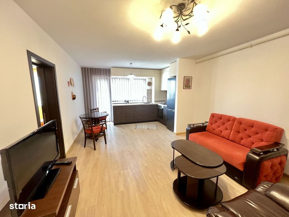 Inchiriere-apartament-2 camere-open space-nou-mobilat-utilat-parcare