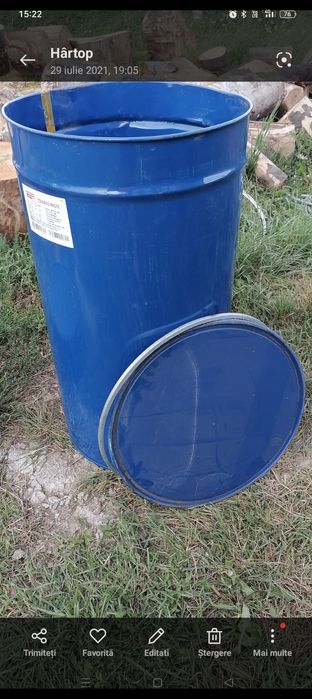 Butoaie pentru depozitat cereale