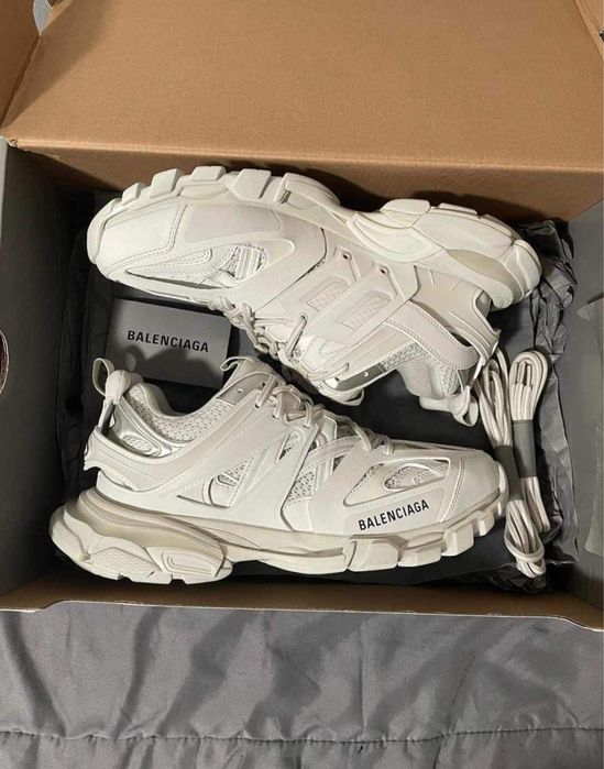 Balenciaga track alb