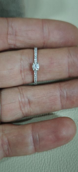 Inel aur 14k logodna SAVICKI DIAMANT natural 0.17ct(r)