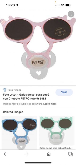 Бебешки очила с биберон