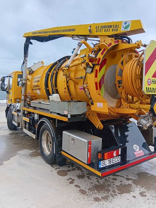 Autoutilitară Combinată Vidanjă + Womă Iveco Eurocargo 2016