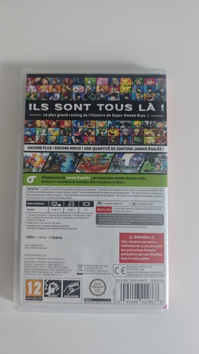 Super smash bros ultimate Nintendo switch