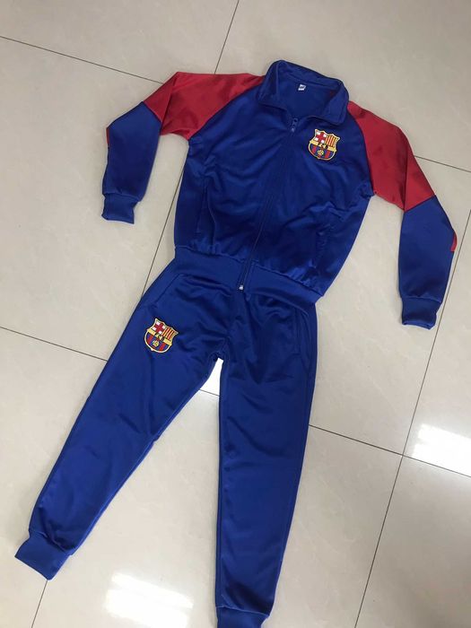 Детски комплект дълъг с къс екип Барса и Меси или Ямал 2025
