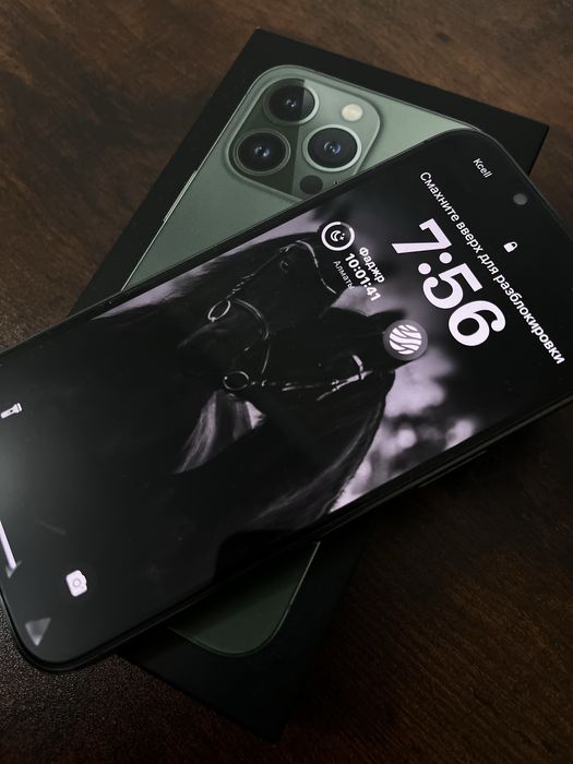 айфон 13 pro зеленого цвета