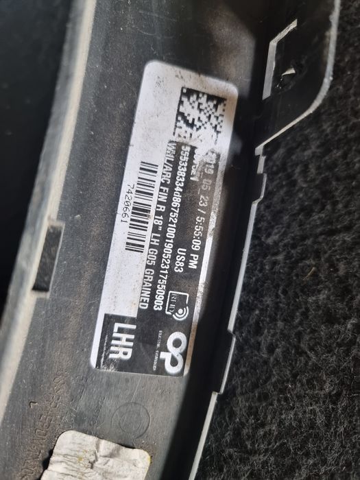 Ofender ornament aripa bmw x5 G05 stanga spate