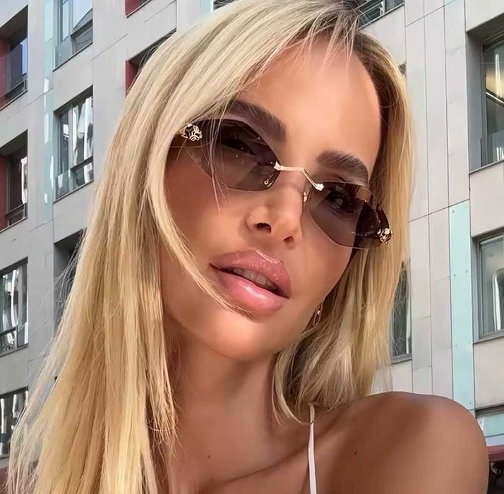 Дамски слънчеви очила NL Brown,модел на Cartie